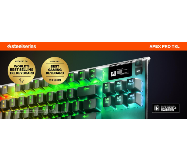 SteelSeries Apex Pro TKL Wireless - 1077469 - zdjęcie 3